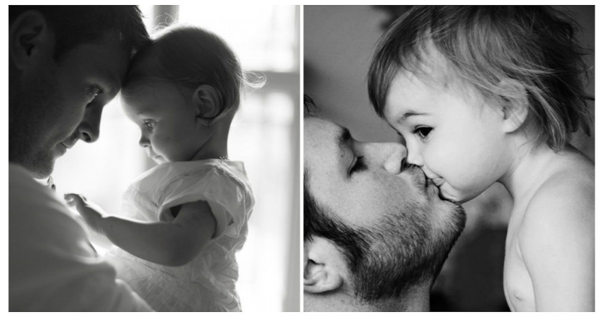 Папа и дочка - Маленькая дочка фото